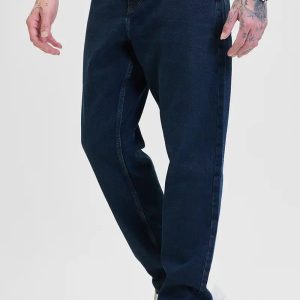 Navy Baggy Fit Jeans